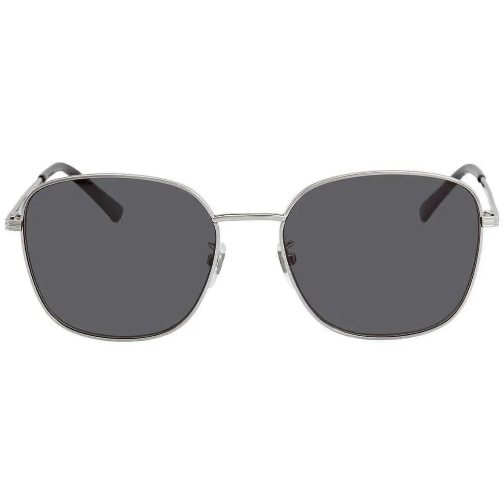 NEW Gucci Grey and Silver Square Men's Sunglasses